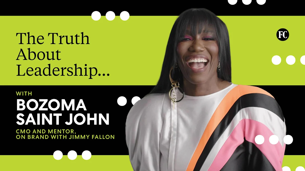 Bozoma Saint John doesn’t believe in imposter syndrome—and here’s why you shouldn’t either